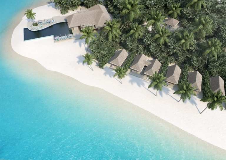 Вероятность цунами на Мальдивах пляж