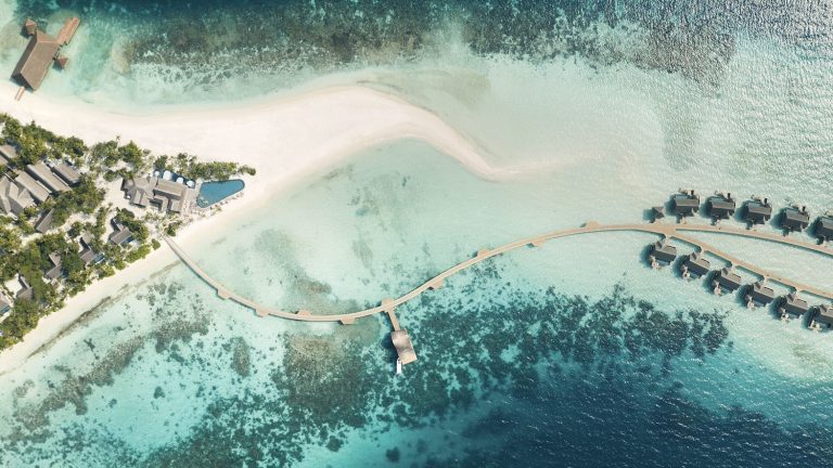 Стоимость путевки на Мальдивы вид сверху